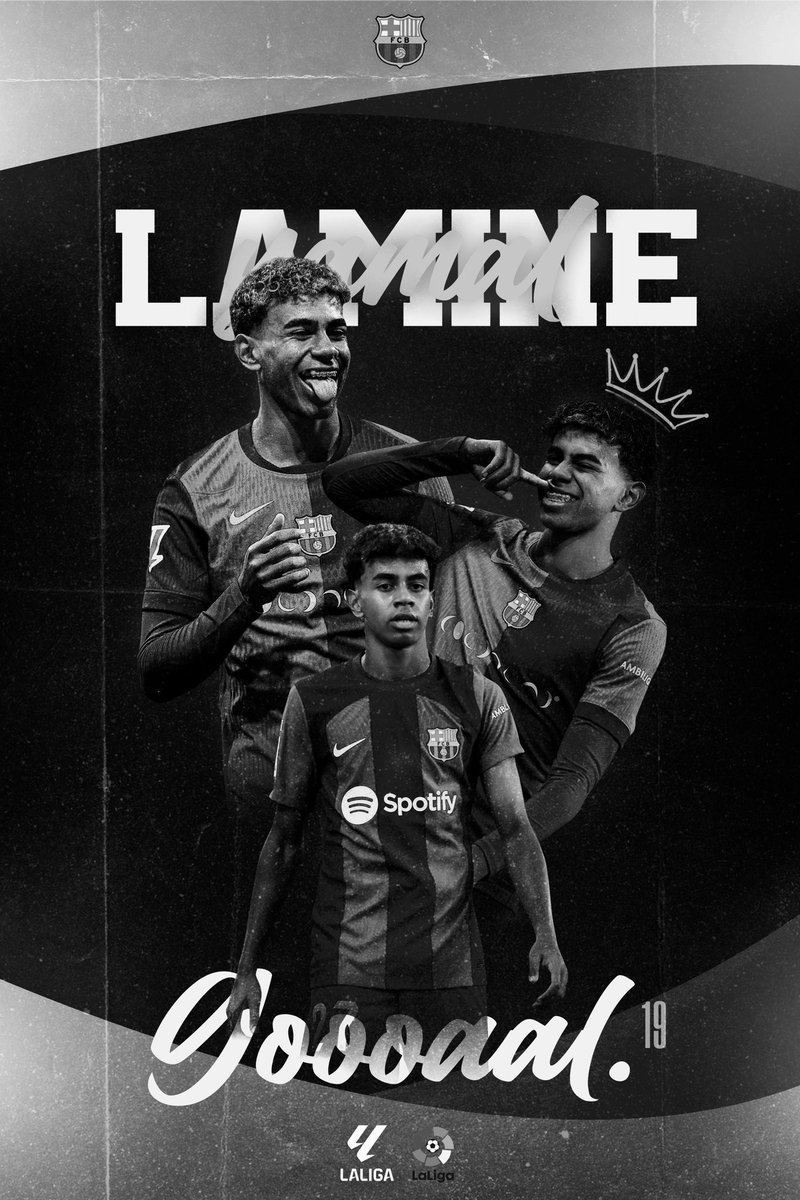 ChxdStudios's tweet image. Yamine Yamal artwork by myself👍
Likes and shares much appreciated👊
Personally love the all out black and white!
@Lamineeyamal__
#graphicdesign #Barcelona #yamineyamal