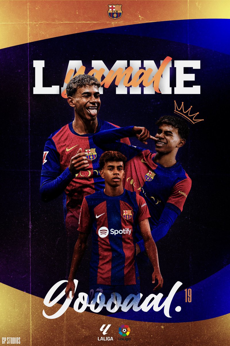 ChxdStudios's tweet image. Yamine Yamal artwork by myself👍
Likes and shares much appreciated👊
Personally love the all out black and white!
@Lamineeyamal__
#graphicdesign #Barcelona #yamineyamal