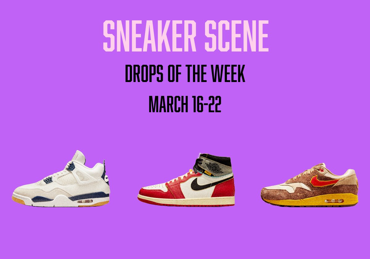 raw_brilliance's tweet photo. This week's sneaker release highlights

Get ready for an epic sneaker drop! This week features the highly anticipated Nike SB x Air Jordan 4 and Union x Air Jordan 1 collaborations. Tap in for more details: https://t.co/JOpdPYZhdo 

#sneakernews #sneakerheads #airjordan https://t.co/YKVHHWTNIx