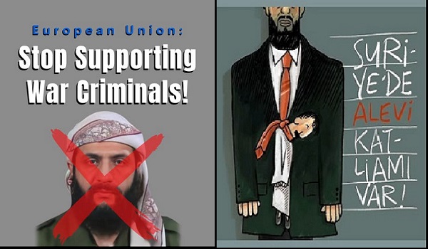 ABD, AB ve İSRAİL;  yularınızı taktığınız katil maşanızın yularını çekin...  Suriye'de Alevi katliamını durdurun😡 
#StopAlawiteGenocideInSyria 
#TerroristJolani 
#SolidarityWithMinoritiesInSyria.