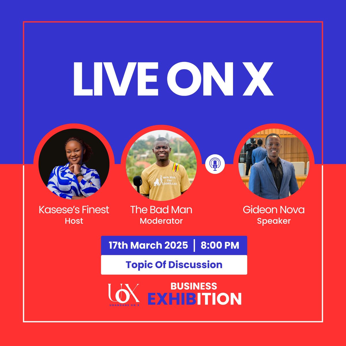 Don't miss this chat tomorrow 💥