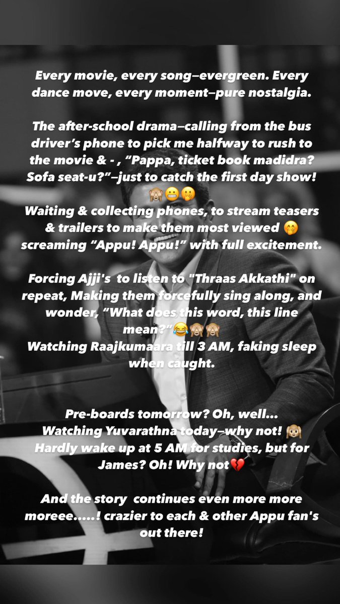 1817Prk's tweet photo. BOSSS 
HAPPYYYY BIRTHDAY BOSS😘❤️❤️❤️♾️♾️♾️♾️♾️🧿🧿🥹🥹🎊🎊🎊🎂🎂🎂
BOSSS, if possible come back :)
#puneethrajkumar
#AppuBoss 
#AppuReRelease @PuneethRajkumar 
I still want that wait ,  crave that wait for ur movies🥺 https://t.co/DbtTkIr66U