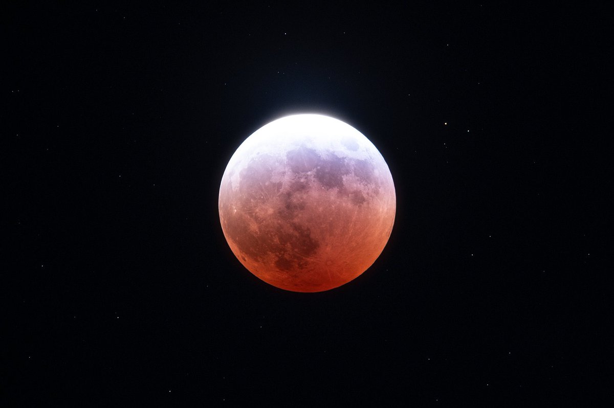WDPhotography3's tweet photo. “Blood Moon Lunar Eclipse” 🌝

March 14, 2025

Images left to right:  beginning of totality and during totality

Imaged on #Nikon #Z6 &amp; #Nikon200500 + #iOptron Skyguider Pro star tracker 📷🔭 https://t.co/Mbfs4zArJz