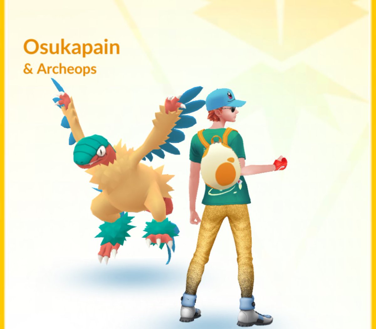 osukapain's tweet photo. In celebration of #CatchMastery featuring Archen, I cooked up the drip of the day.
Gotta say shiny Archeops is a tough challenge I hope I was decent 💥💥
How many shinies did yall get?
#DripKing
#stylesavant
#Pokemongo https://t.co/ef0Ekjl2LV