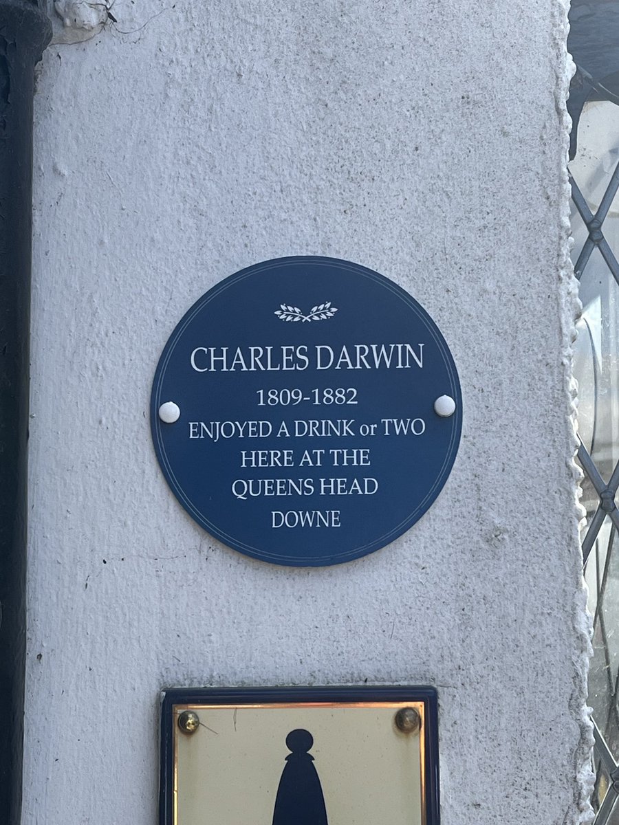 AlistairWotton's tweet image. Queens Head in Downe, superb choice of ale, had the St Austell Ale to start and then the Bexley after.  Both well kept and tasted great.  Not too pricey with a glass of Rosè thrown in.  One of Charles Darwin’s locals inn’s #realale #walkingkent #downe