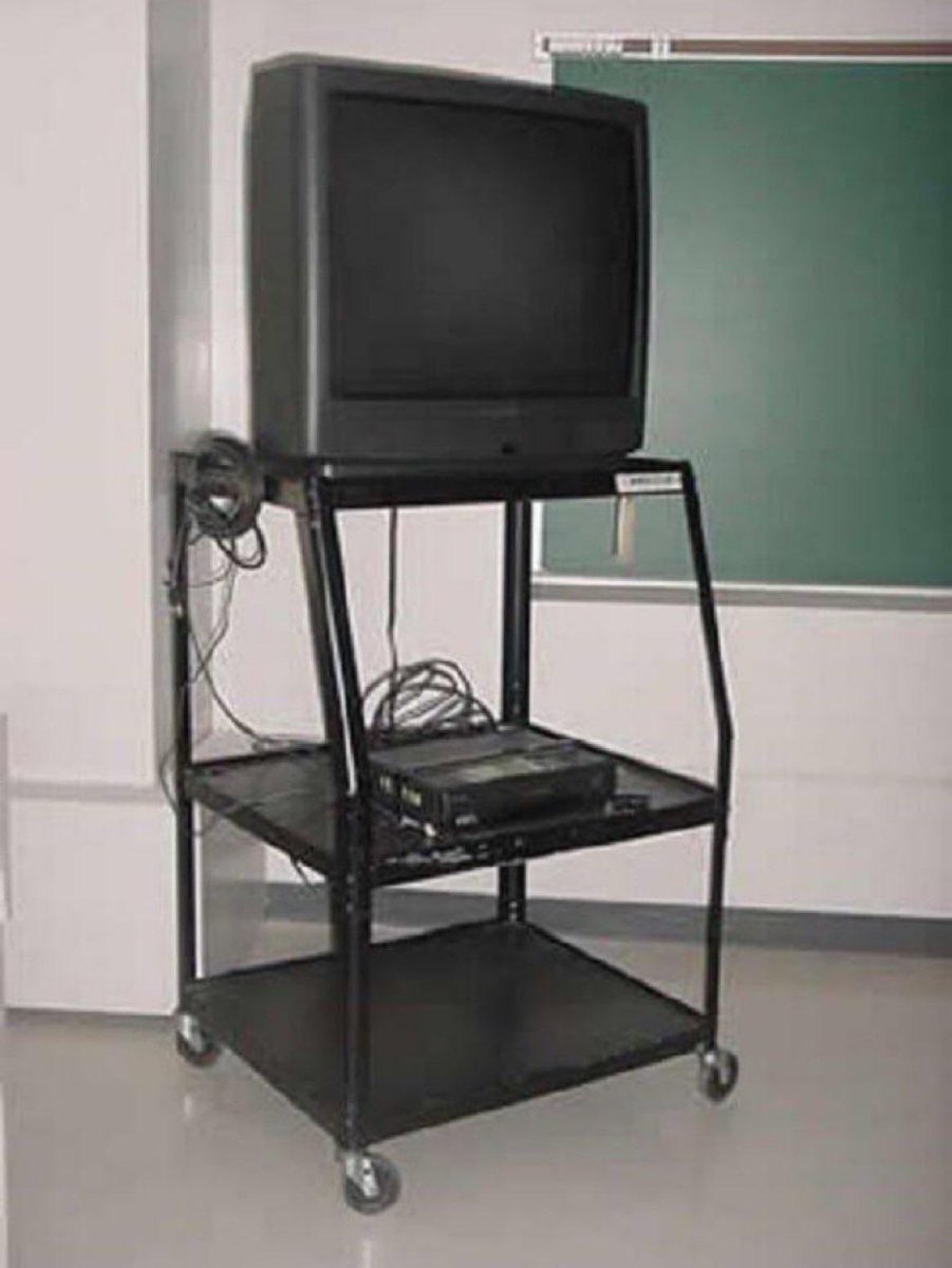 landofthe80s's tweet photo. This was a good day when the teacher rolled this into the classroom! https://t.co/3M3WWWEqS0