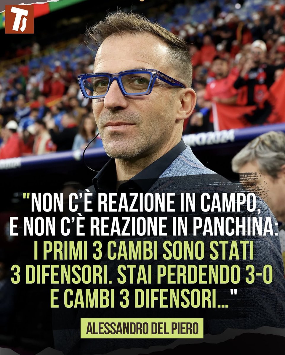 juventusfans's tweet image. Intanto #DelPiero durissimo contro #ThiagoMotta… 👏 #FiorentinaJuventus