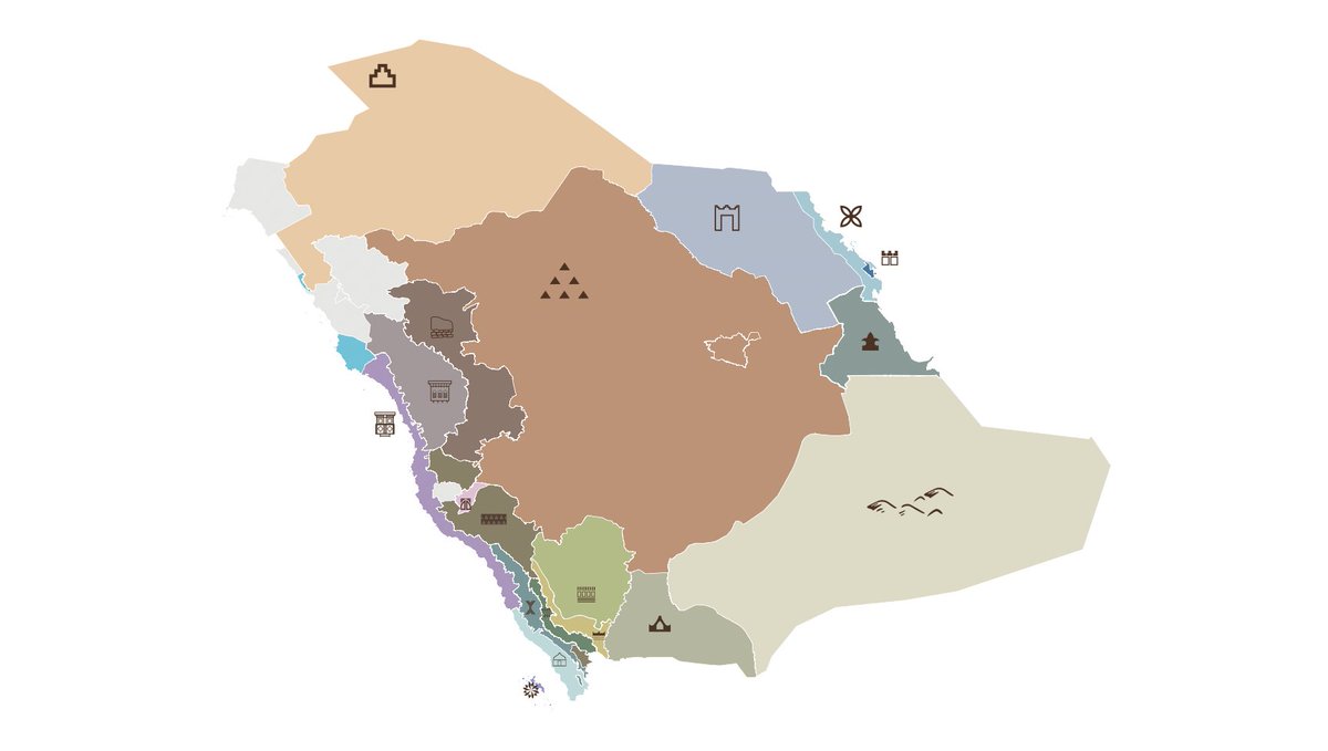 Saudi_Gazette's tweet photo. #BREAKING: Crown Prince Mohammed bin Salman launches the Saudi Architecture Map, featuring 19 architectural styles inspired by the Kingdom’s geographical and cultural heritage https://t.co/outVQlopMf