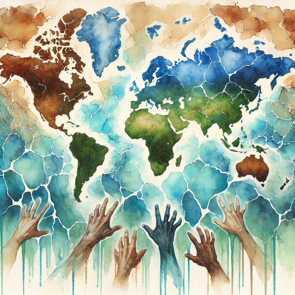 naqshehunar's tweet photo. "Fractured World: Reaching for Unity"
#NFTArt #GlobalVision #SurrealArt #DigitalMasterpiece #CryptoArt #AbstractWorld #HandsOfHope #NFTCommunity #ArtForChange #BoundlessCreation https://t.co/M00SzHEBwG
