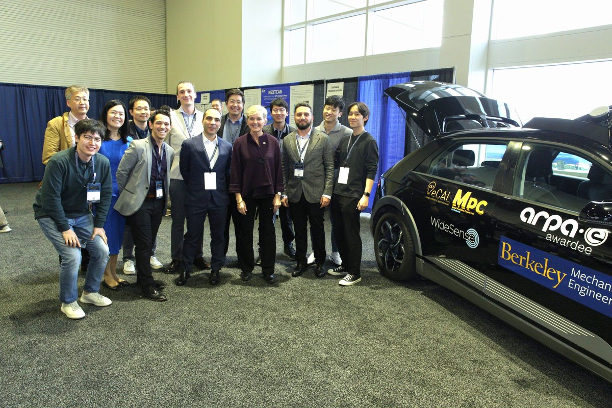 ScottMoura's tweet photo. Anyone heading to the ARPA-E Summit in DC this week? Drop me a message so we can meet up! As with previous years, our NEXTCAR project is on display at the tech showcase, booth 1106. #ARPAE2025 #NEXTCAR https://t.co/HBkkJVF71c