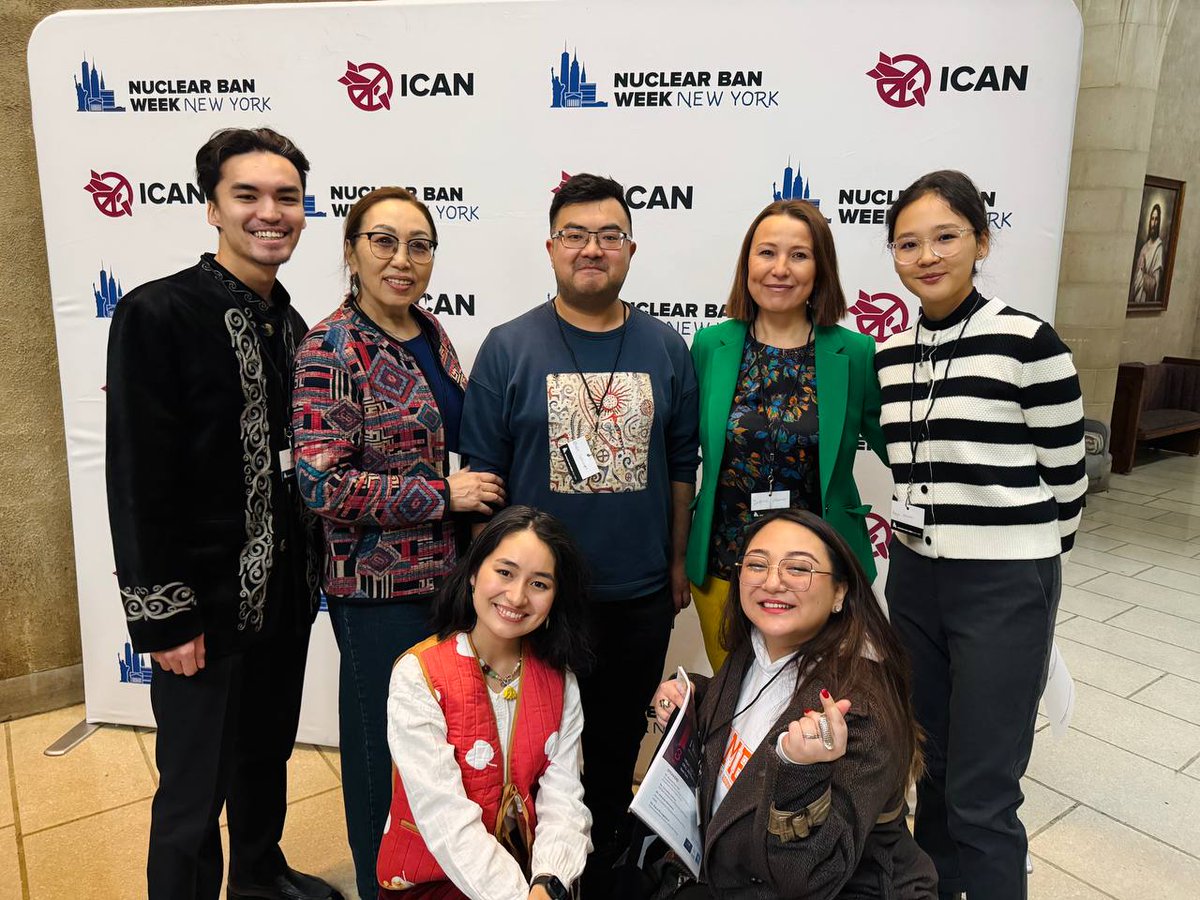#QazaqNuclearFrontlineCoalition made significant contributions at the #TPNW3MSP 🇺🇳✊🇰🇿  

During the recent #NuclearBanWeek at the <a href="/UN/">United Nations</a>  Headquarters, the alliance of #Qazaq nuclear frontline communities and their allies – #QNFC – presented a powerful lineup of 8 side events.
