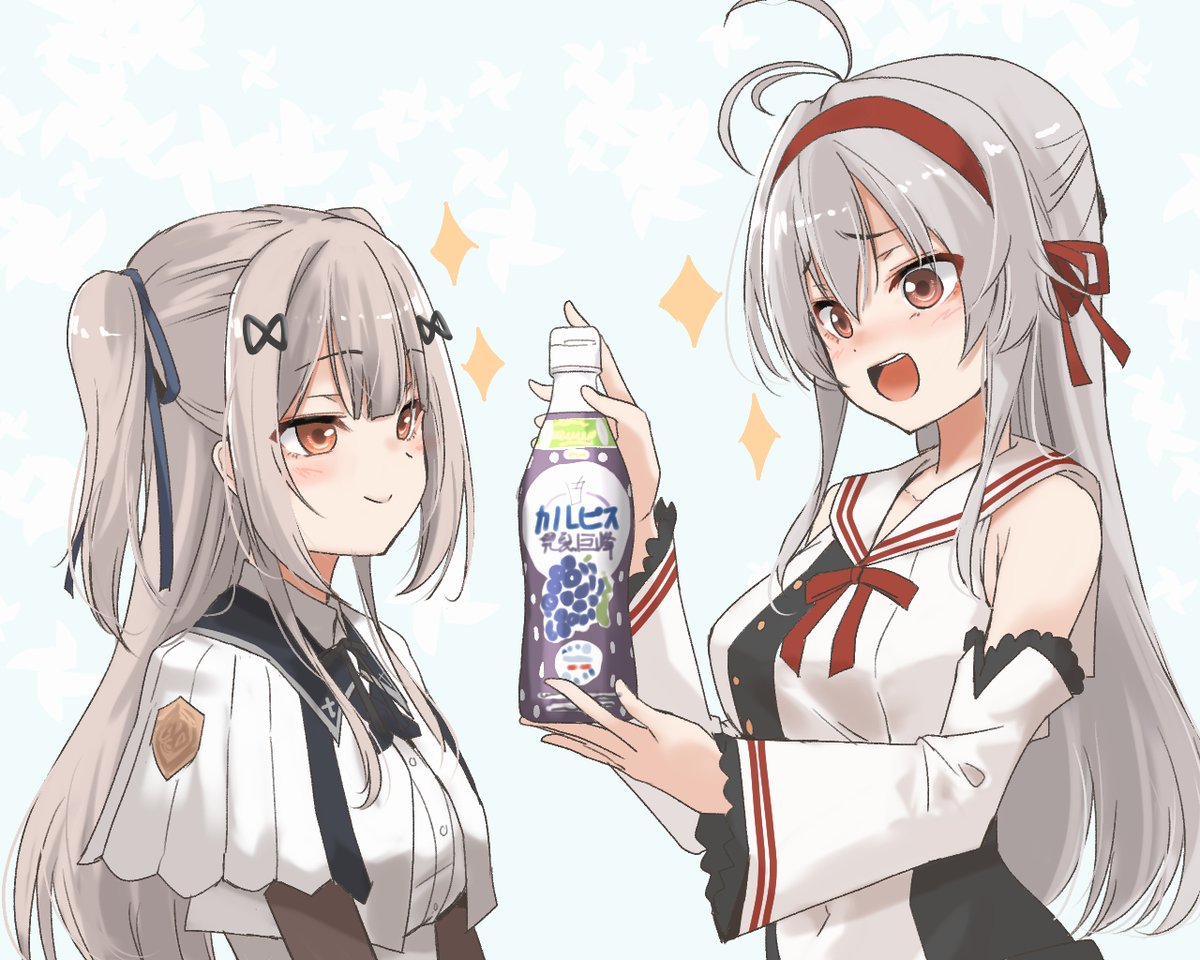 「これを使えば簡単にフレーバーカルピスが…!!#アサルトリリィ_FA 」|ウルツ∴🩵🧡💜のイラスト