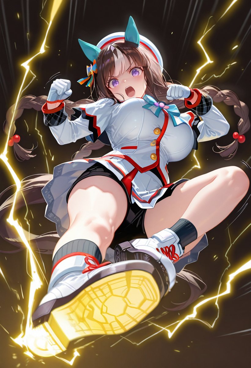 RamonuLover's tweet photo. #AIイラスト #AIart #stableDiffusion #ILXL #ウマ娘 #ホッコータルマエ
「ホッコーキック!!!!!」 https://t.co/a0SMRP0RAl