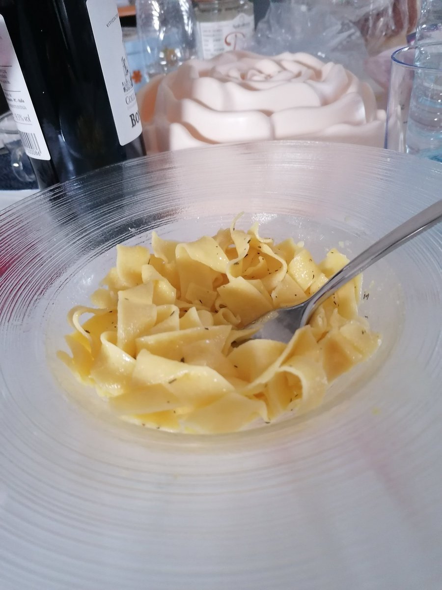 Pappardelle saltate in padella con limone