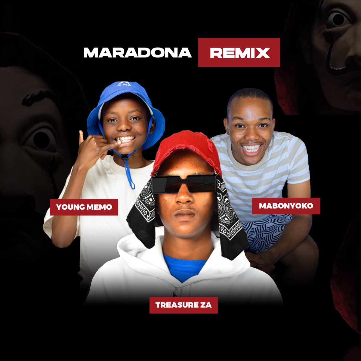 treasure_za's tweet photo. Treasure ZA - Maradona remix (ft. Young Memo &amp; Mabonyoko) OUT NOW!!

https://t.co/1zTPp8p9Co https://t.co/cgJQVmyvQ9