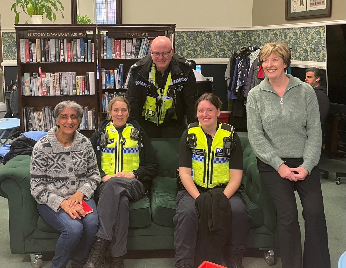 SouthCovWMP's tweet photo. Friday 14/03/25 - #CuppaWithACopper at Earlsdon Library @EarlsdonL with @KindySandhu & @lynnettekelly some positive conversations with the local community to discuss issues being experienced and what we can do to help. Look forward to being back next month. https://t.co/YvJQcq3UoI