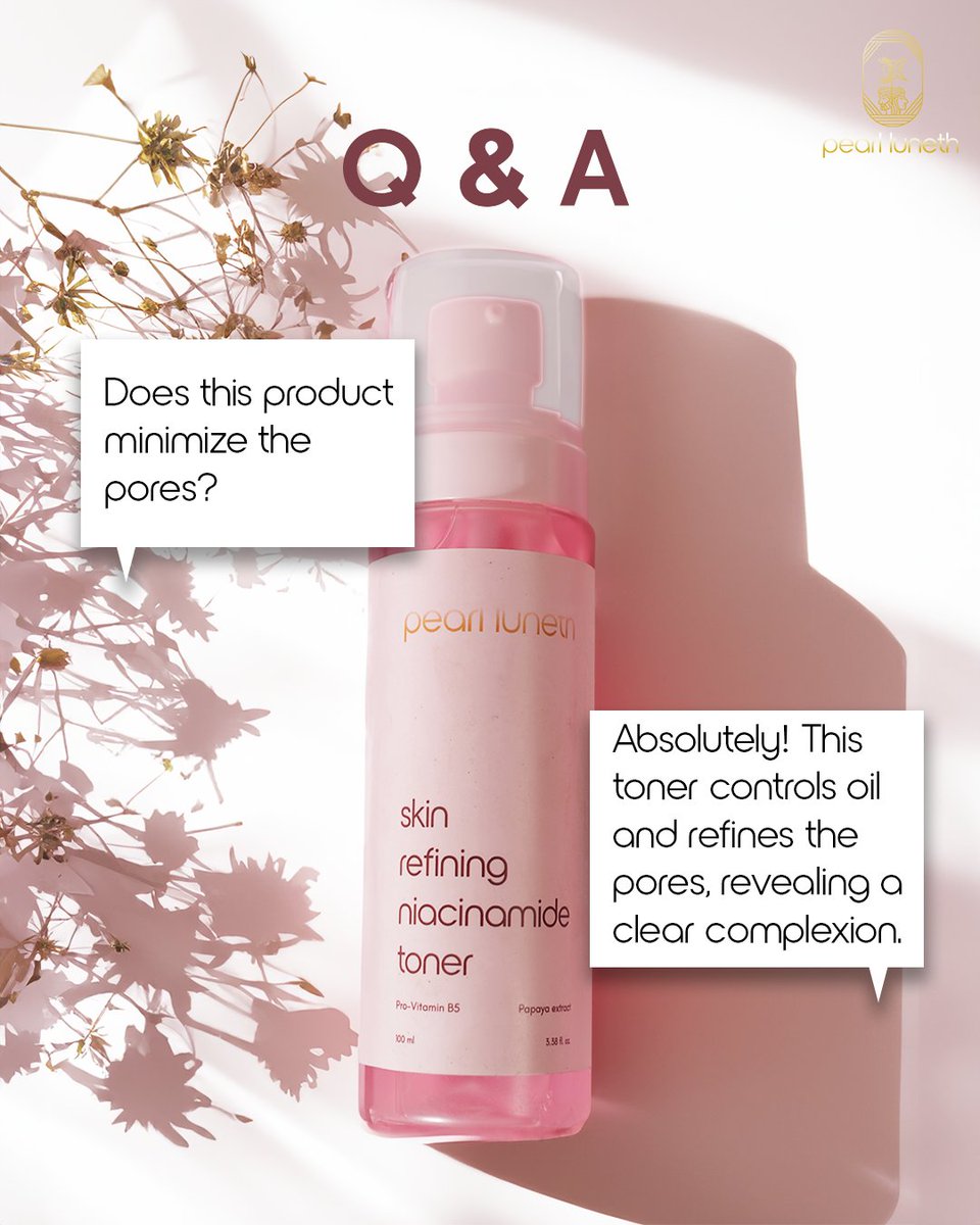 PearlLuneth's tweet photo. Your skin called—it’s craving a glow-up! ✨ Meet Pearl Luneth’s Skin Renewing Niacinamide Toner: the secret to clear, smooth, and effortlessly radiant skin. 💧 Who knew balance could be this beautiful? 😉

#PearlLunethGlow #GlowAndTell #NiacinamideMagic #PearlLuneth #ClearSkin https://t.co/DNJIun8MJg