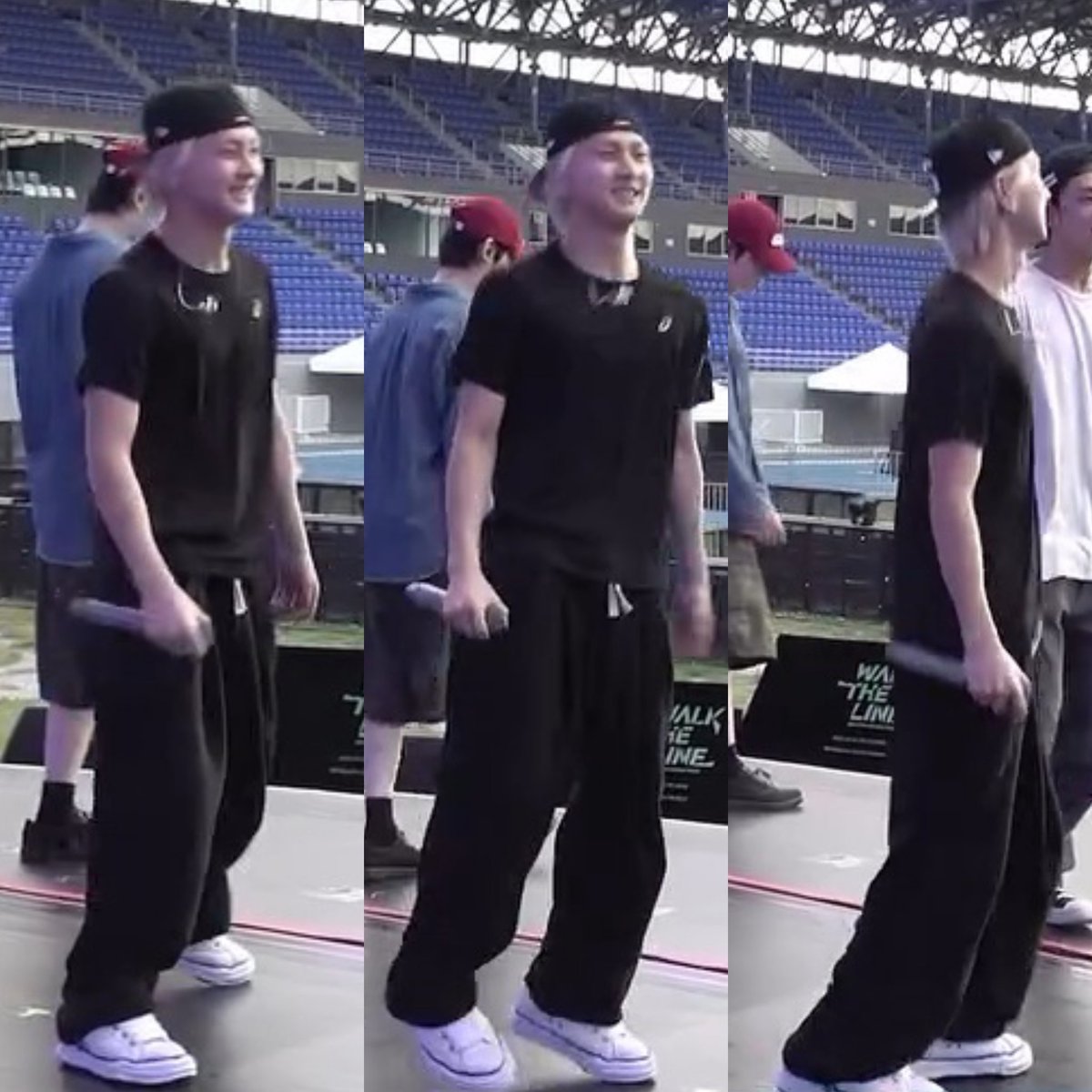 YES SOMETHING ABOUT THIS JUNGWON IN SNAPBACK AND ALL BLACK FIT 😭😭😭 #정원
