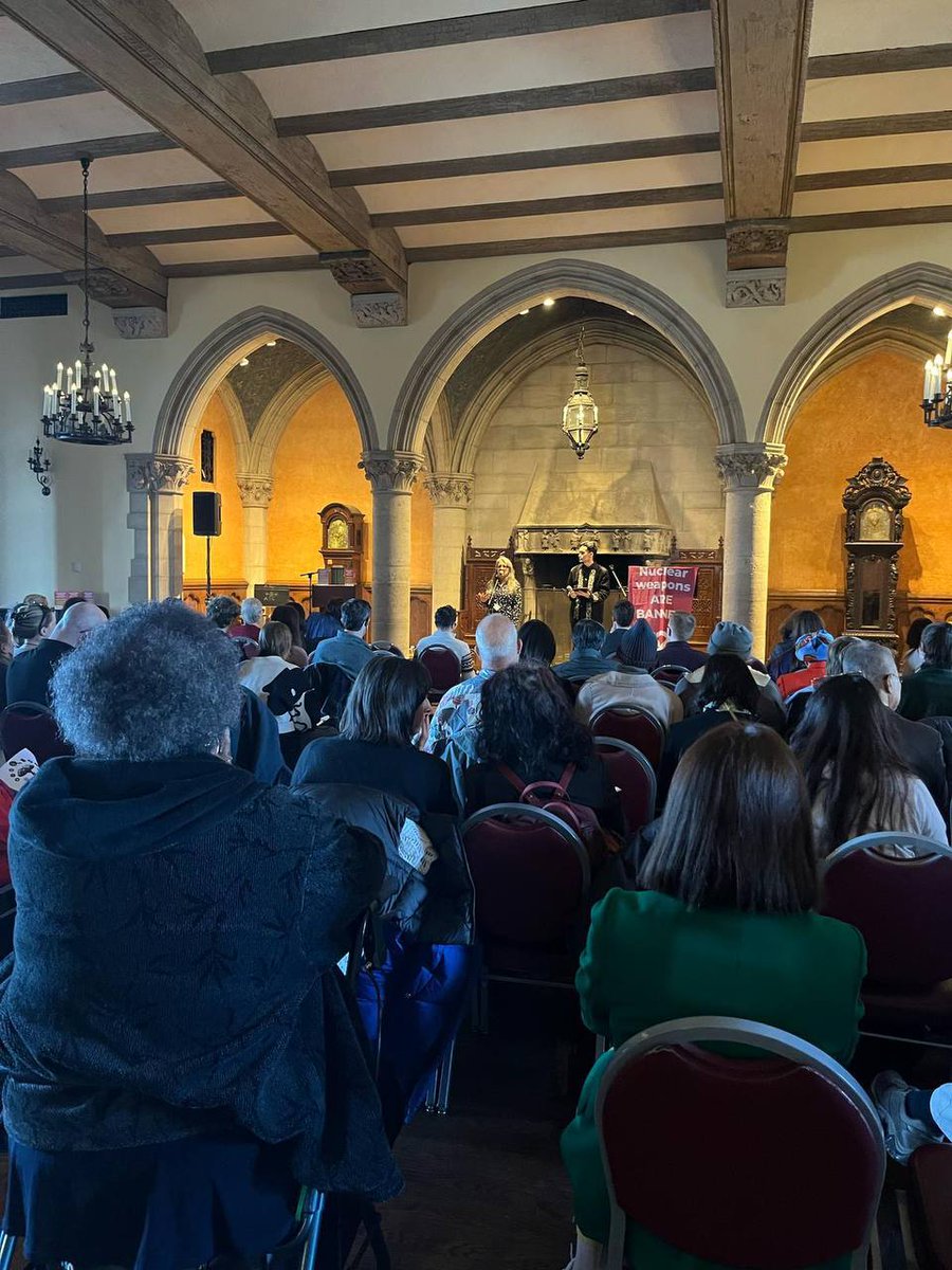 Aigerim Seitenova <a href="/hello_gera/">Aigerim Seitenova she/her views are personal</a> and I met with UN HRDA <a href="/INakamitsu/">Izumi Nakamitsu</a>, #NuclearBanTreaty Conference’s President HE Amb. <a href="/ARakhmetullin/">akan rakhmetullin</a>, and other high-level officials, as well as the <a href="/UN_Disarmament/">UN Office for Disarmament Affairs</a> Team.  We also gave over 5 interviews to #Japanese, #US, and #Qazaq media.