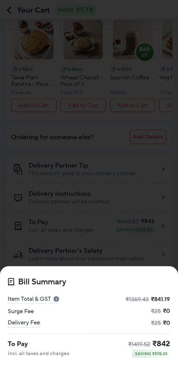getting__iNsAnE's tweet photo. @ZeptoNow @zeptocares pricing and taxing same products differently on different phones at the same delivery location. @jagograhakjago #fraud https://t.co/1x3mUDVPX8