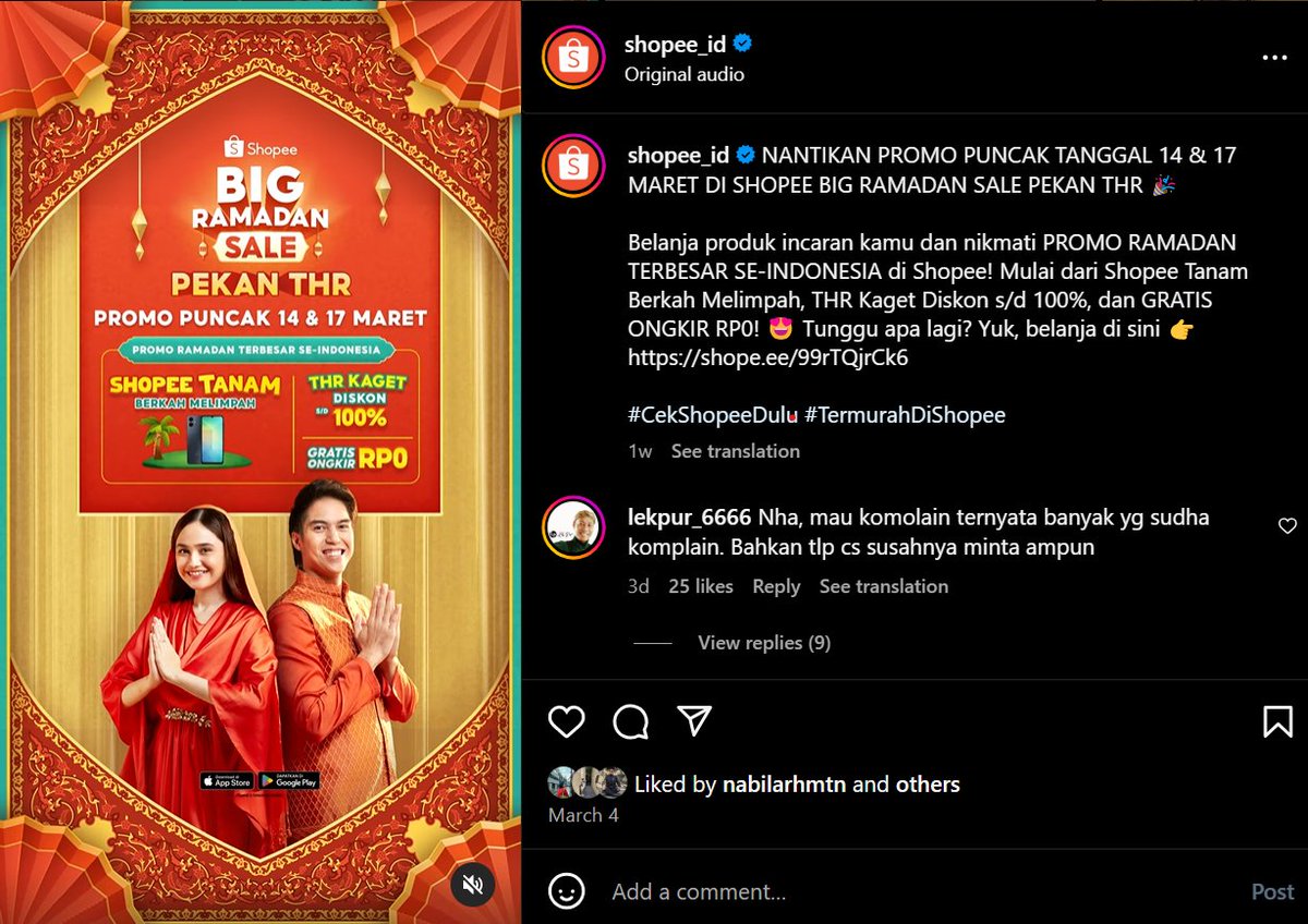 shrlvv's tweet photo. klk link nya dan pantengin siapa tau ada barang incaran kalian lagi diskon besok !! https://t.co/welciBqUg4 jangan sampai lupa
#ShopeePromoPuncak17Maret https://t.co/Fl65aPw5ks
