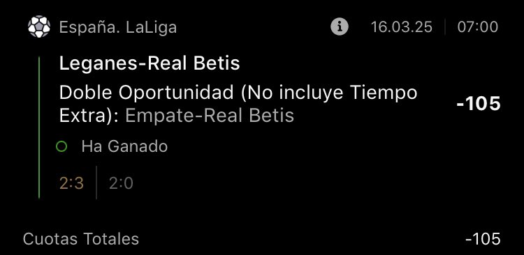 japoSterGo's tweet photo. @PicksdelGuero Me fui más canchero , metí la DO cuando iba perdiendo 1-0 pero también coroné el ML que traía previo 🤑🤑 .Remontada de locura !! https://t.co/P625etGEwn