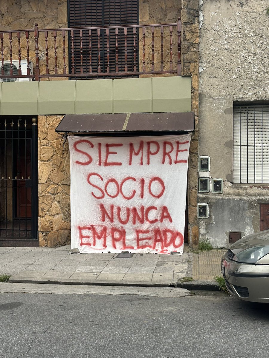 SIEMPRE SOCIO, 
NUNCA EMPLEADO