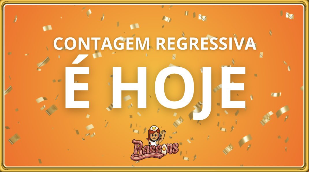 🎉 | CHEGOU O GRANDE DIA!

É hoje que a Rádio Baccons estará de cara nova e você não pode perder essa!

Começaremos das 14h00 até 00h00 BR com muitas premiações e interatividade.

Acesse: Baccons.com 🎊🎊🎉