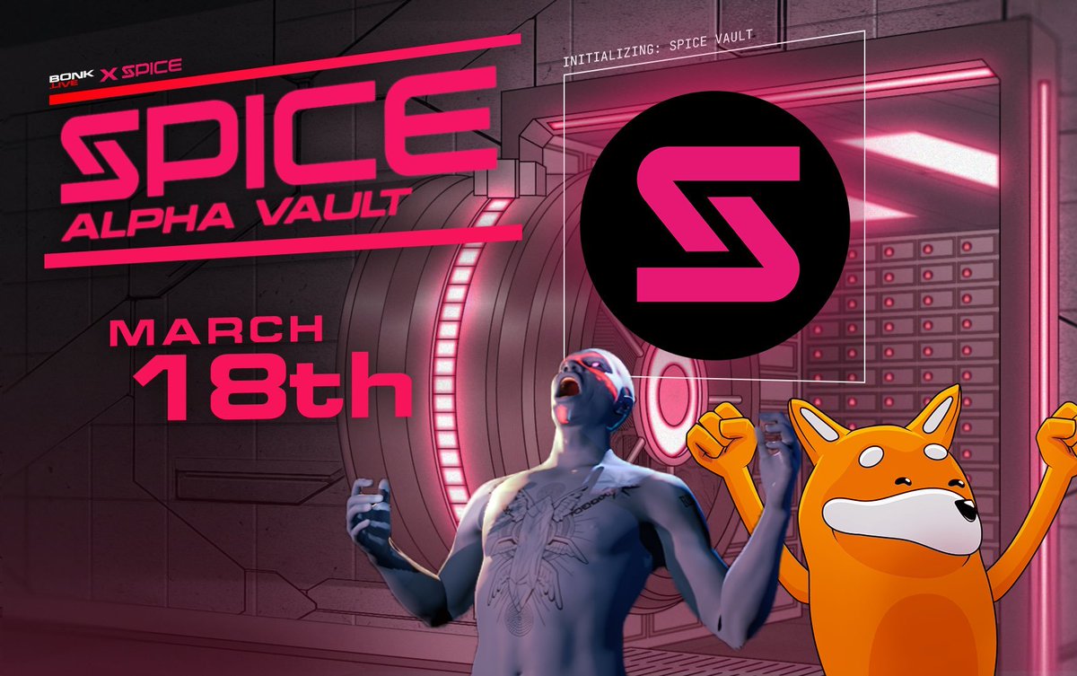 continentalger's tweet photo. The ultimate https://t.co/OopSZVI7Nu guide for the @spiceonsol launch:
With the $SPICE token launch on the bonkpad next week, I figured it might be a good idea to create a guide on how to use it and some key facts on the previous launches.

Previous launches on Bonkpad:
The most successful launch was @SonicSVM. Only reputable tokens launch on the bonkpad. The next one will be $SPICE (Lowlife Forms).

The Sonic launch pool was 1000% oversubscribed. If you invested into the pool made an instant 12x out of it.

How does it work:
- Connect an eligible wallet (9 million staked BONK or community partner).
- Choose the amount of USDC you want to subscribe to the vault.
- The amount of tokens you receive depends on the amount of USDC in the vault. If the vault is < or = 100% filled, you will receive the amount of tokens equivalent to the money you have put in. If the vault is oversubscribed, you will receive a % of the tokens depending of the amount oversubscribed. The remaining USDC is being refunded after the token can be claimed.
- The pool will open at 18th of March and close at 20th of March.
- You can claim your tokens and the refund with no lockup period.

@LowLifeForms  / $SPICE partners:
- SOLBigBrain / Big Brain VC
- BOOGLE
- SONIC
- Solana
- TheOnlyNom and many more...
https://t.co/cxhpQ970tf