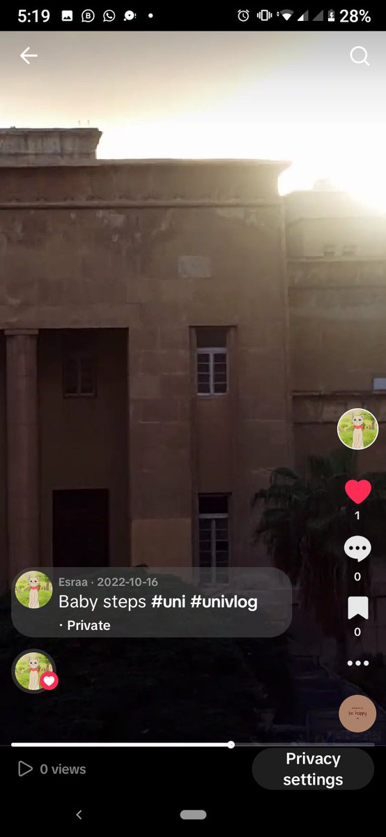 كنت بدور على حاجة واعدت استكشاف الفلوجات الصغيرة اللي كنت بعملها فترة الكلية وأنا بحاول اقف على رجلي تاني متمنية أني في يوم من الايام اكون في المكان اللي انا فيه دلوقتي الحمدلله يا رب الحمدلله