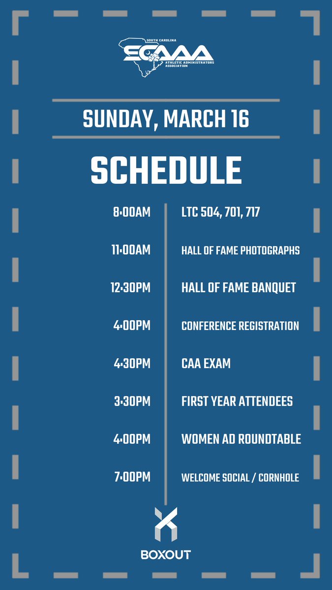 Busy 2nd day. Make sure you plan on attending the New Social Tonight.