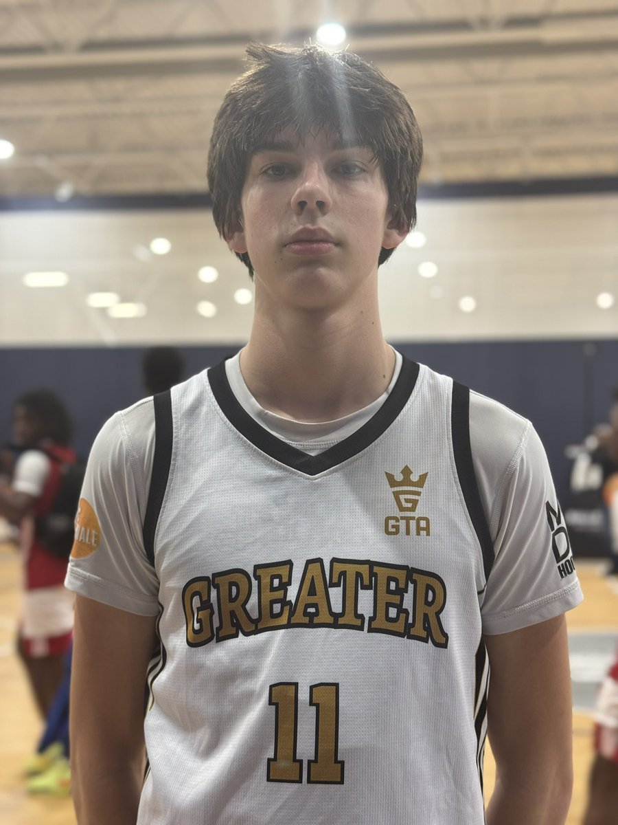 Proven_Prospect's tweet photo. ‘29 6’3” W Mason Bruce was impressive in the 20+ point win for GTA. Bruce does well staying in plays, making tough shots around the basket and is scrappy finding second chance opportunities for his team. https://t.co/44PU2Eadbx