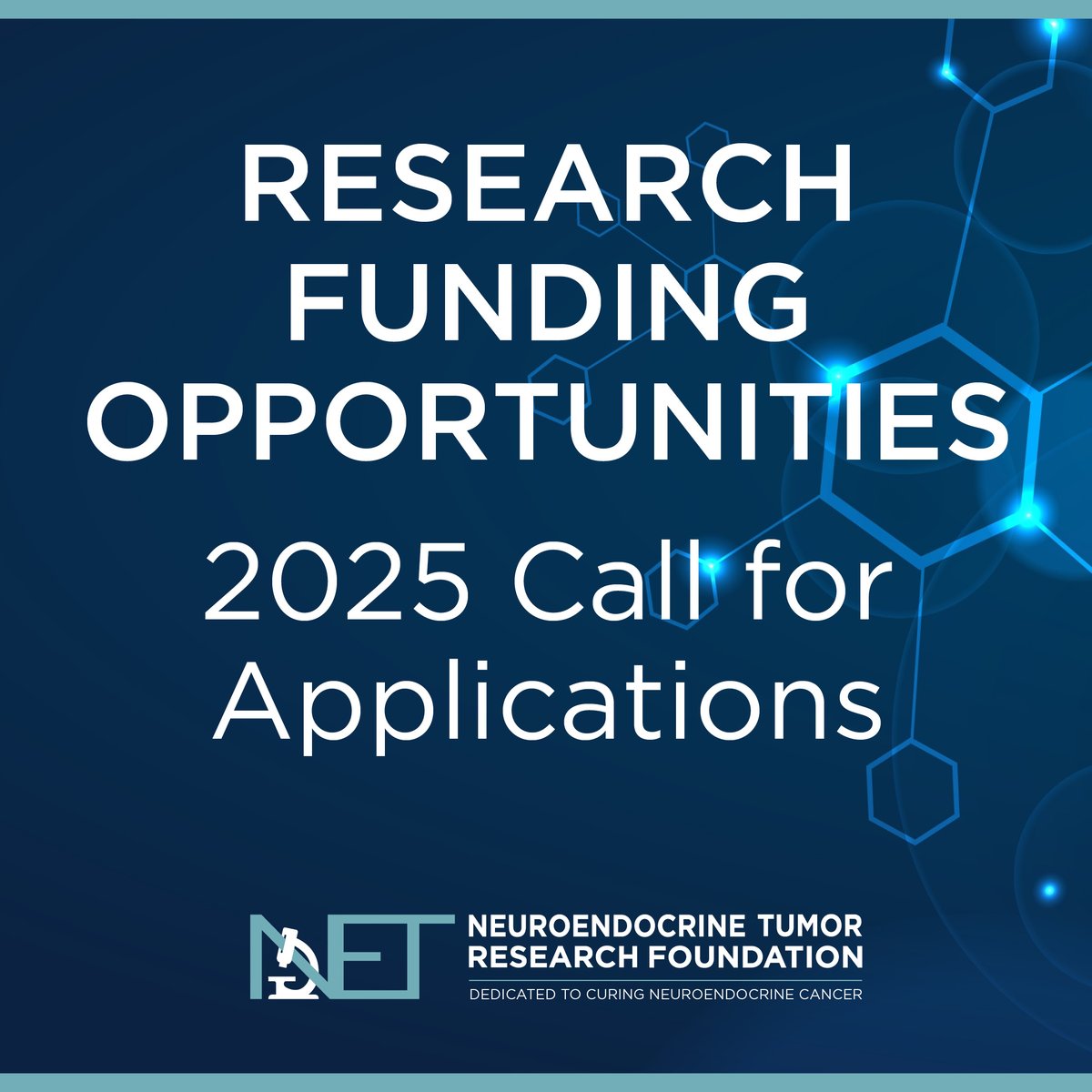 NET Research Foundation (@curenets) on Twitter photo ā°Tomorrow is the deadline for LOIs for <a href="/CureNETs/">NET Research Foundation</a> 2025 research grants. We fund transformative basic, translational, and clinical projects to develop or improve treatments. tinyurl.com/4w53nf2n Submit by 3/17, 5P Eastern: proposalcentral.com #NETs ā°Tomorrow is the deadline for LOIs for <a href="/CureNETs/">NET Research Foundation</a> 2025 research grants. We fund transformative basic, translational, and clinical projects to develop or improve treatments. tinyurl.com/4w53nf2n Submit by 3/17, 5P Eastern: proposalcentral.com #NETs