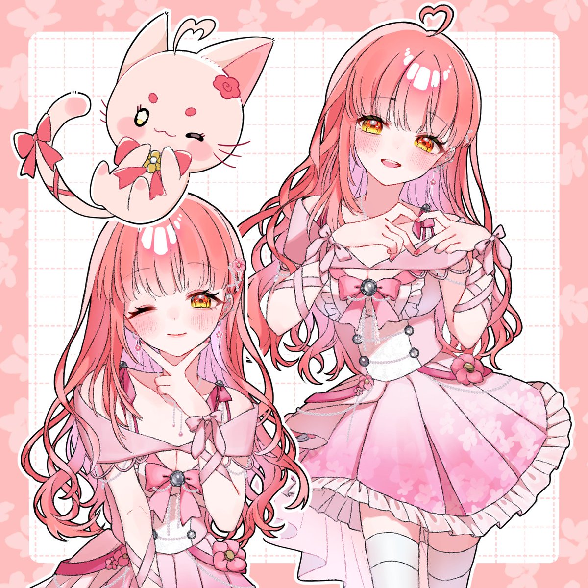 hihi, my name is Miyuora but you can call me mimi! i love singing, gaming, and idols! 🎶🩷

general: #miyuora 🎀
art: #miyuorart 🎨
nsfw: #notsafeformimi 🔞