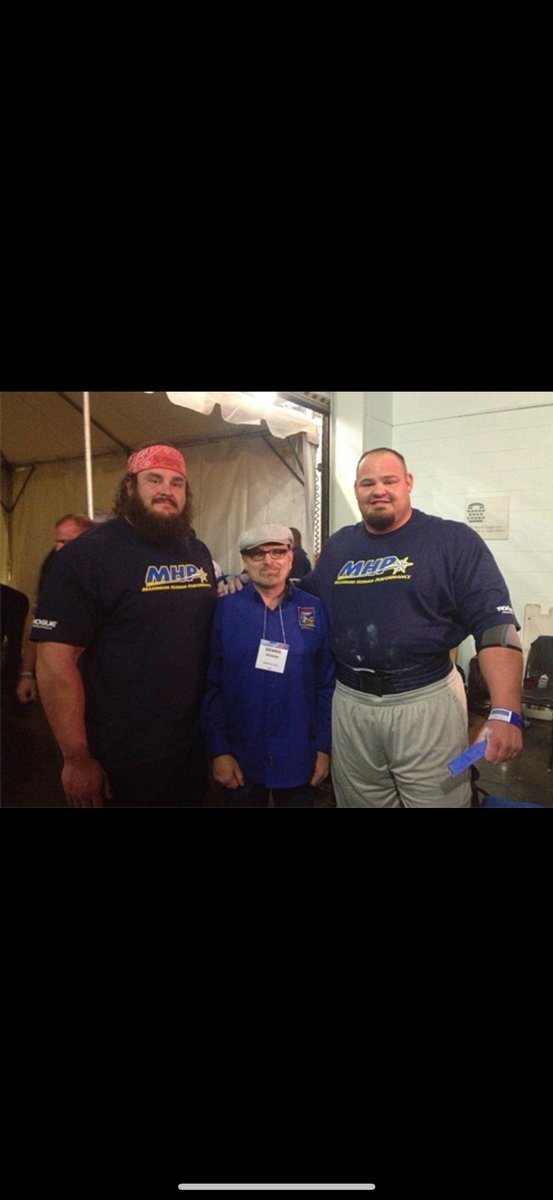 Adamscherr99's tweet image. Throw back to when I used to make #BrianShaw look small.   Imagine if he came to @wwe and we were a tag team!!!! #Monsters #Strongman