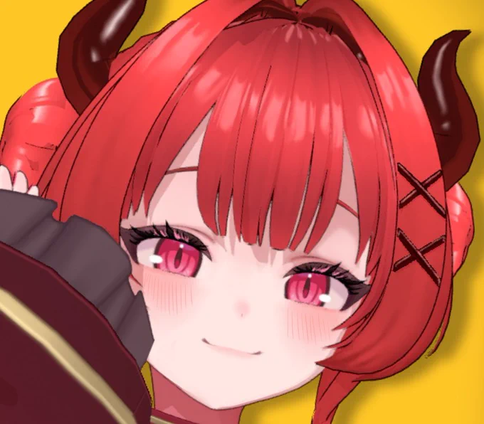 この表情好きすぎていっぱい使っちゃうんだよな………加筆なしでこの可愛さ………参ったねこりゃ………おやすみ!#有灰うみ寝かしつけ部 