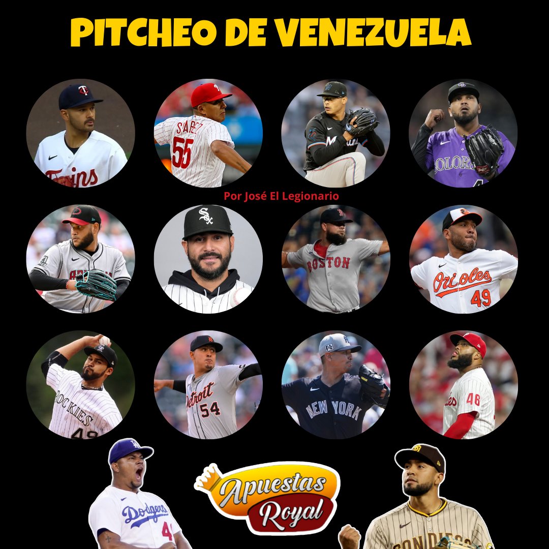 Para los que dicen que Venezuela no tiene pitcheo para el Mundial: P. López, R. Suárez, J. Luzardo, G. Márquez, E. Rodríguez, M. Pérez, L. García, A. Suárez, A. Senzatela, K. Montero, C. Carrasco, J. Alvarado, B. Graterol, R. Suárez, entre muchos otros.

Puros lanzallamas 🔥