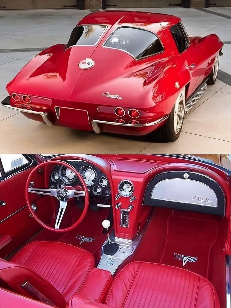 1963 Chevrolet Corvette ❤️ 
🇺🇸🦅 #Classic