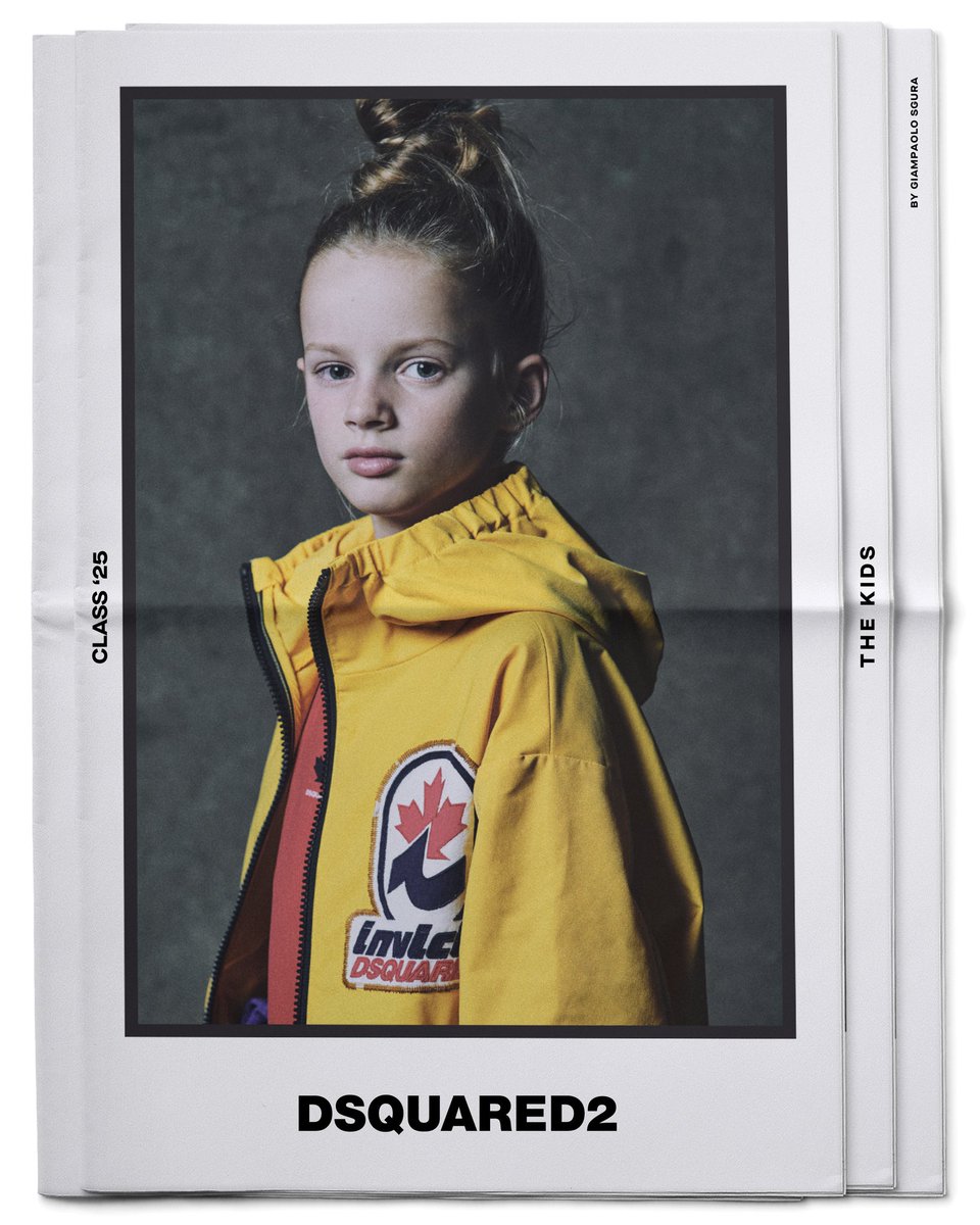 Dsquared2's tweet photo. Class clown, sports star, future ICON—who were you in the yearbook?

Explore the new #D2KIDS SS25 Advertising Campaign now, shot by #giampaolosgura #cba_ww

#DSQUARED2 https://t.co/qLSuW0pTGd