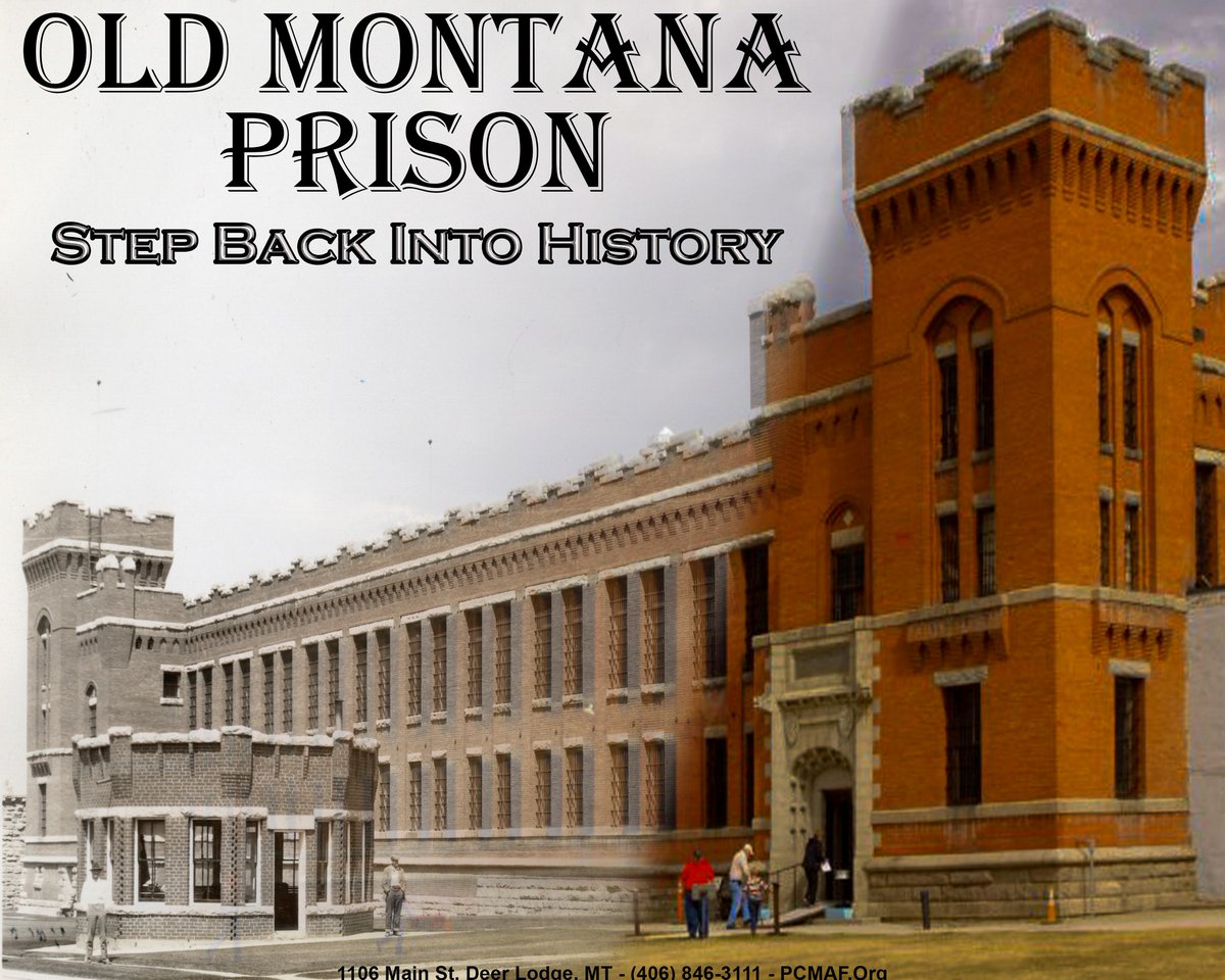 OldMTPrison's tweet photo. WE HAVE NEW DISPLAYS!!!
Come in today from 10 am - 4 pm to see the new displays the crew here at the Old Montana Prison Complex has been working hard on all winter season! https://t.co/W7SVHcNWKx