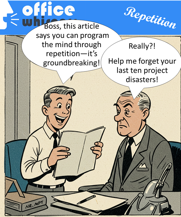 KarimManjra's tweet image. Repetition...

#OfficeWhispers #WorkplaceComics #WorkplaceHumor #Workplace #Comics #humor