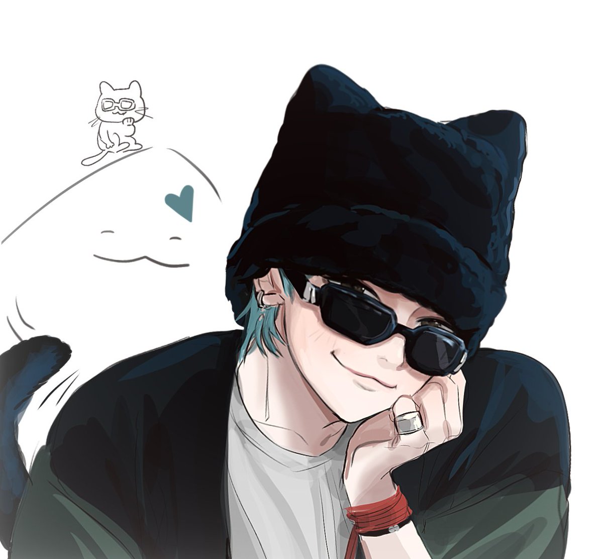 #GDRAGON 
낙서하려햇늗데 권죵이 너무 귀여웟어요