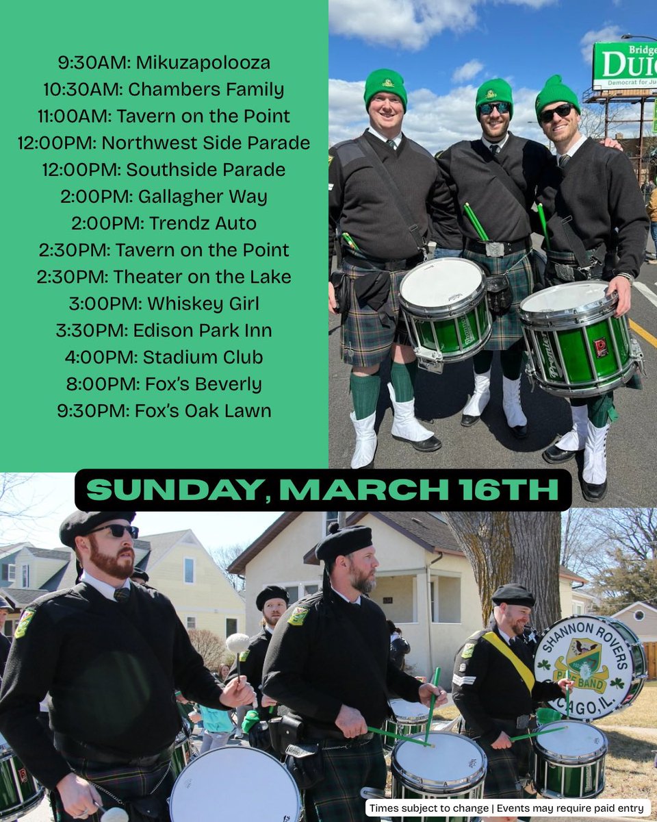 Where to find the Shannon Rovers today!