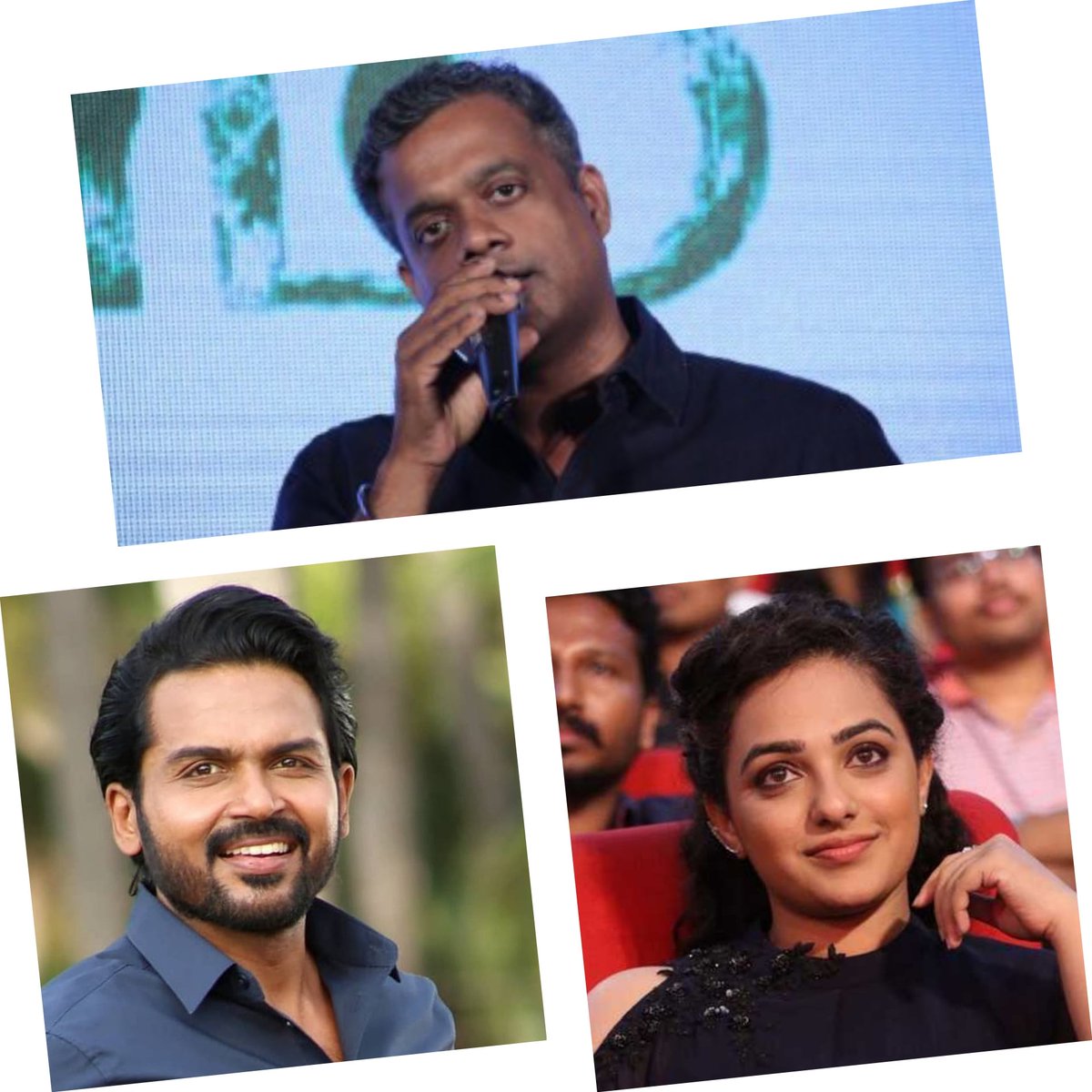 ArjunTej14's tweet photo. How good if @MenenNithya mam
and @Karthi_Offl sir's first colloboration unfold under GVM sir's direction!
Make it happen @menongautham
because they deserve a film together🤍🥰.
You produced nithya's debut movie #veppam. Hope to see Nithya under your direction as well!❤️🩹 https://t.co/4nIj4hTFx4