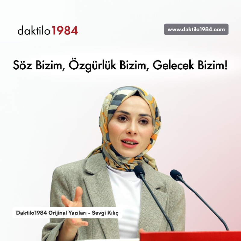 daktilo1984's tweet photo. 🚩 "Temel özgürlük ve hakları gasp edilen gençliğin, ifade özgürlüğüne yönelik büyük bir talebi var. Mevcut iktidar politikaları ise korku ve sansürü, politikalarının merkezine almış durumda."

Sevgi Kılıç (@avsevgikilic) yazdı 👇
