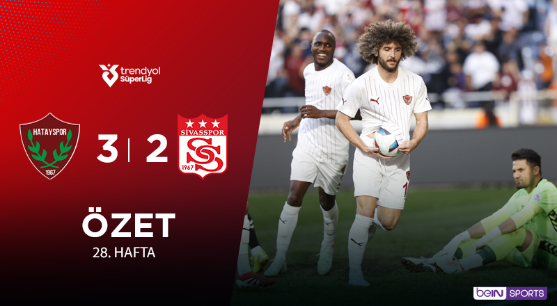 beINSPORTS_TR's tweet photo. 📺 ÖZET | Atakaş Hatayspor 3-2 Net Global Sivasspor
#TrendyolSüperLig #BambaşkaBirSezon #HTYvSVS
📲 İzlemek için: https://t.co/S1fPNUW47X https://t.co/eJP6mfzW29
