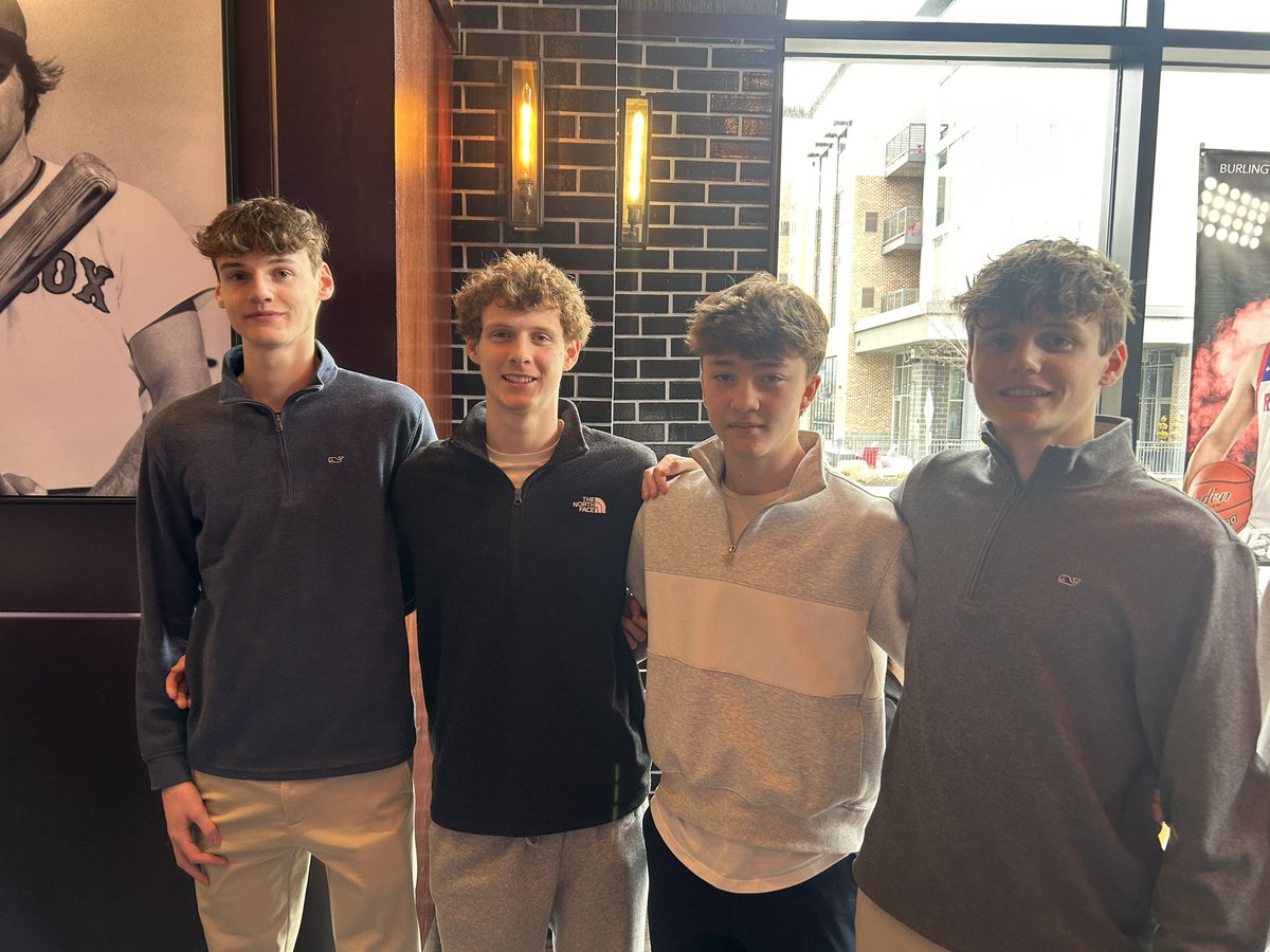 Congrats to Matty Gray, Ryan Ellis, Cole Shannon, and Justin Gray for being named captains for “25-26” Get to work!