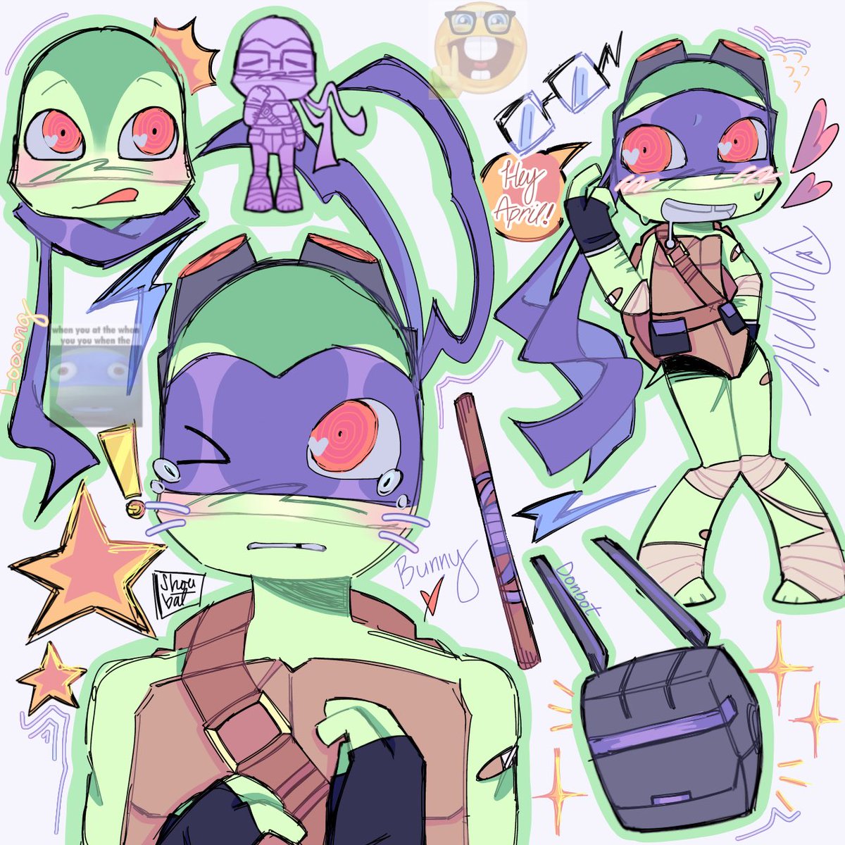 Taistact's tweet photo. #tmnt #donatello 
Idk if I liked how this turned out but yippyipp Donnie🙏🙏💜 https://t.co/O8LvBmO9Gp