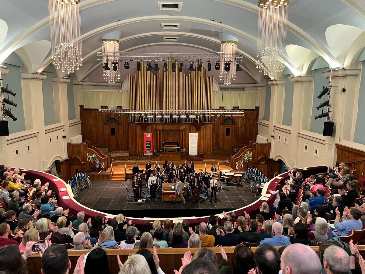 Orchestra had a great time performing at the Music Festival last night - we received an “Outstanding”. Huge well done to the pupils and a huge thanks to Miss MacLeod &amp; Mr Russell for helping Mr Baillie each week! Thanks to our amazing instructors who inspire our young people! 🎶
