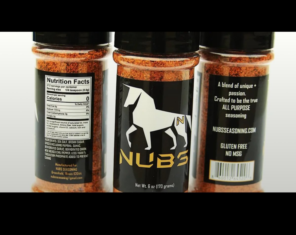 NubsSeasoning's tweet photo. DROPPING LIVE ON OUR WEBSITE This Tuesday March 18th! Visit our website https://t.co/QzY8M0wtBR to order gear and seasoning. FREE shipping over $29

#DRIPPIN 
#tasty https://t.co/LkGk73dRHc